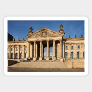 Reichstag building, Berlin, Germany, Europe Sticker